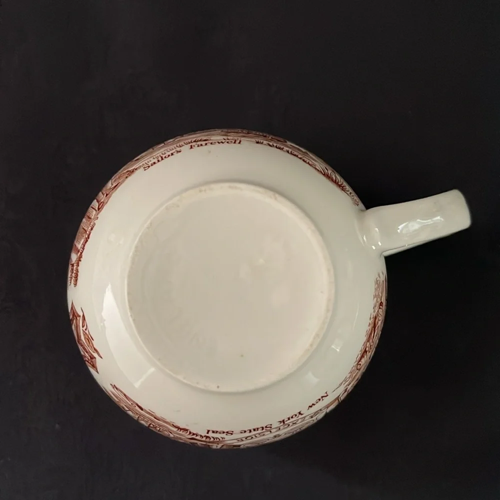 Fair Winds Alfred Meakin Staffordshire Brown Transferware - England